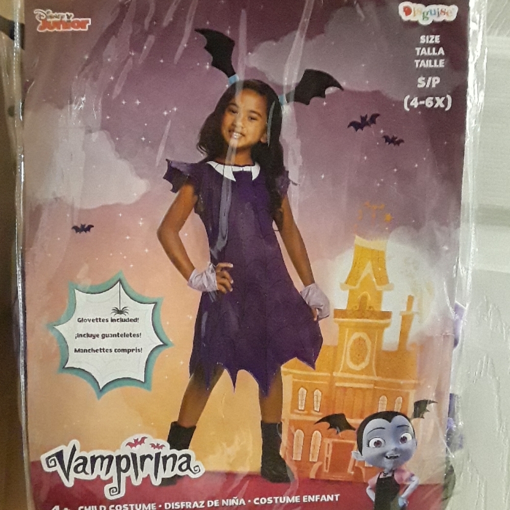 Halloween custom Vampirina 4T-6X